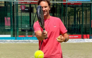 Carlos Moyà, Nadal’s coach, sets up a padel tournament at the Pins Padel Club in Palma